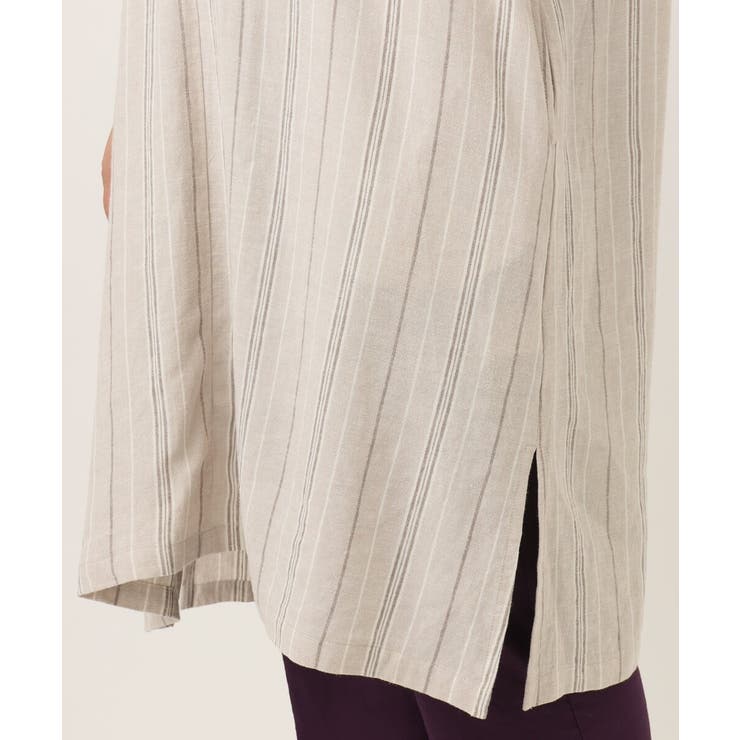 【大きいサイズ】ストライプカフタンチュニック | eur3 | 詳細画像12 