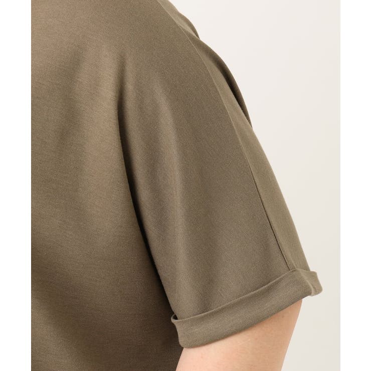 【大きいサイズ/接触冷感】カノコボクシーシルエットチュニック | eur3 | 詳細画像10 