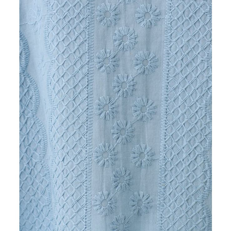 【大きいサイズ/soso×eur3】レースラグランチュニック | eur3 | 詳細画像8 