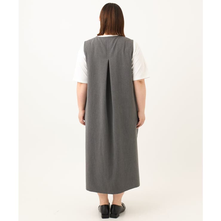 【大きいサイズ/soso×eur3】2wayノースリーブワンピース | eur3 | 詳細画像12 