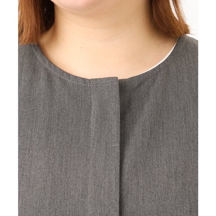 【大きいサイズ/soso×eur3】2wayノースリーブワンピース | eur3 | 詳細画像14 