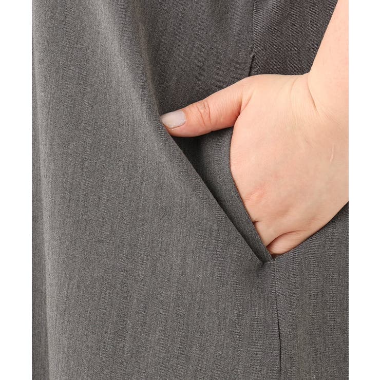 【大きいサイズ/soso×eur3】2wayノースリーブワンピース | eur3 | 詳細画像16 