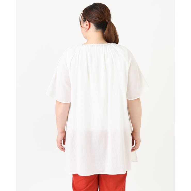 【大きいサイズ】インド刺繍チュニック | eur3 | 詳細画像11 