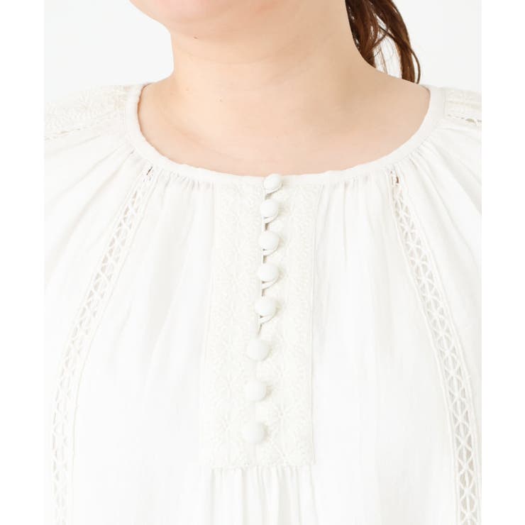 【大きいサイズ】インド刺繍チュニック | eur3 | 詳細画像13 