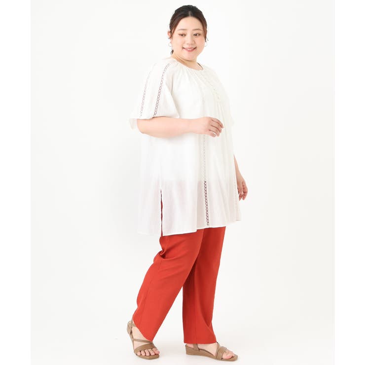 【大きいサイズ】インド刺繍チュニック | eur3 | 詳細画像18 