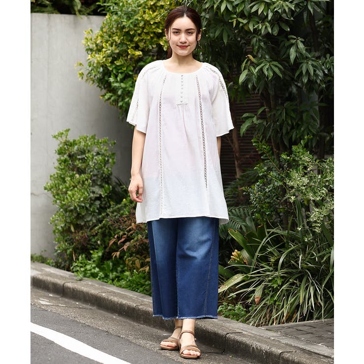 【大きいサイズ】インド刺繍チュニック | eur3 | 詳細画像6 