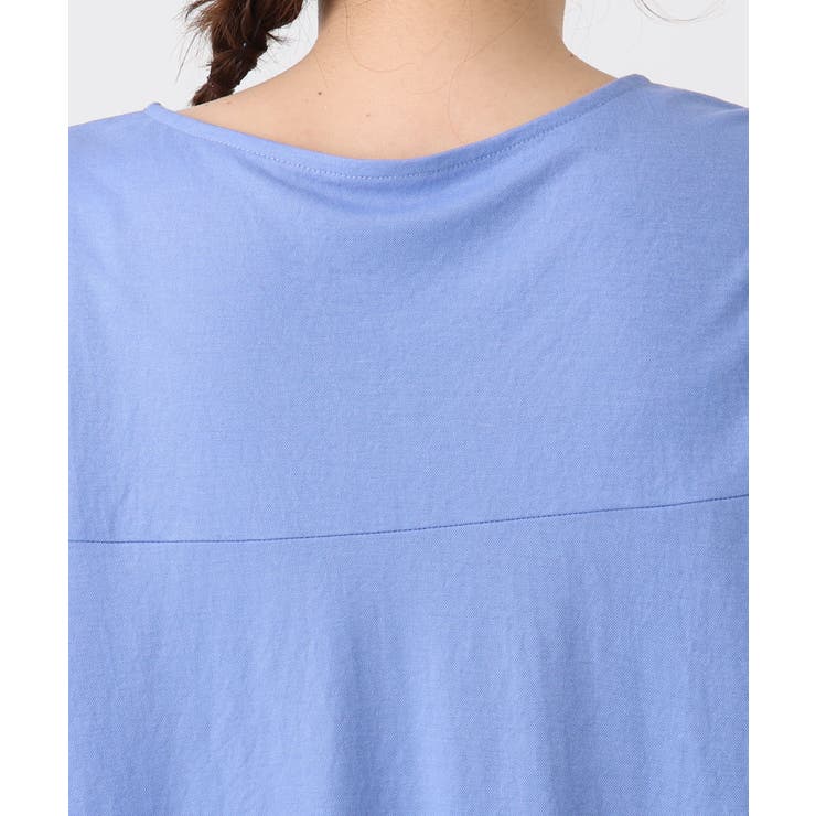 【大きいサイズ/接触冷感】カノコバックフレアチュニック | eur3 | 詳細画像8 