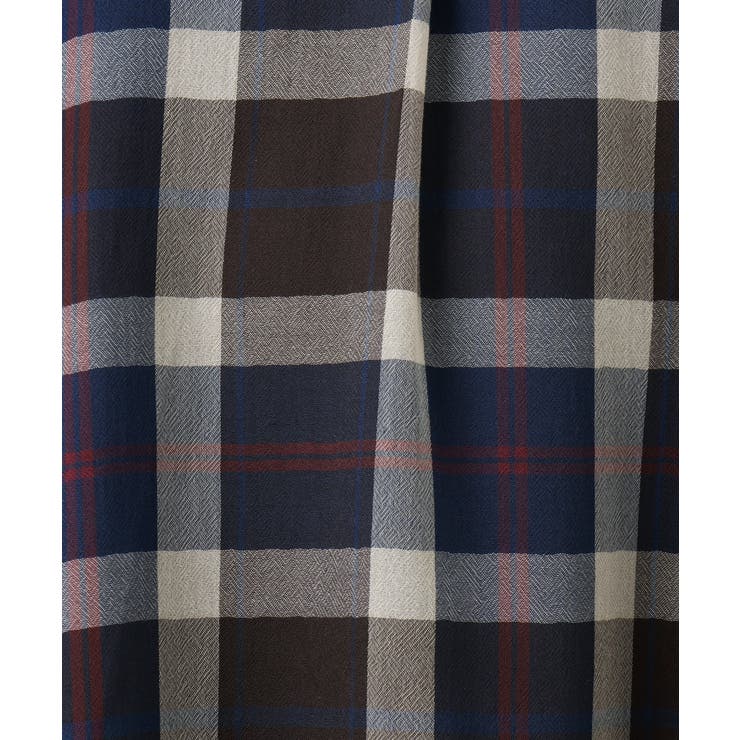 【大きいサイズ】シアーチェックシャツチュニック | eur3 | 詳細画像13 