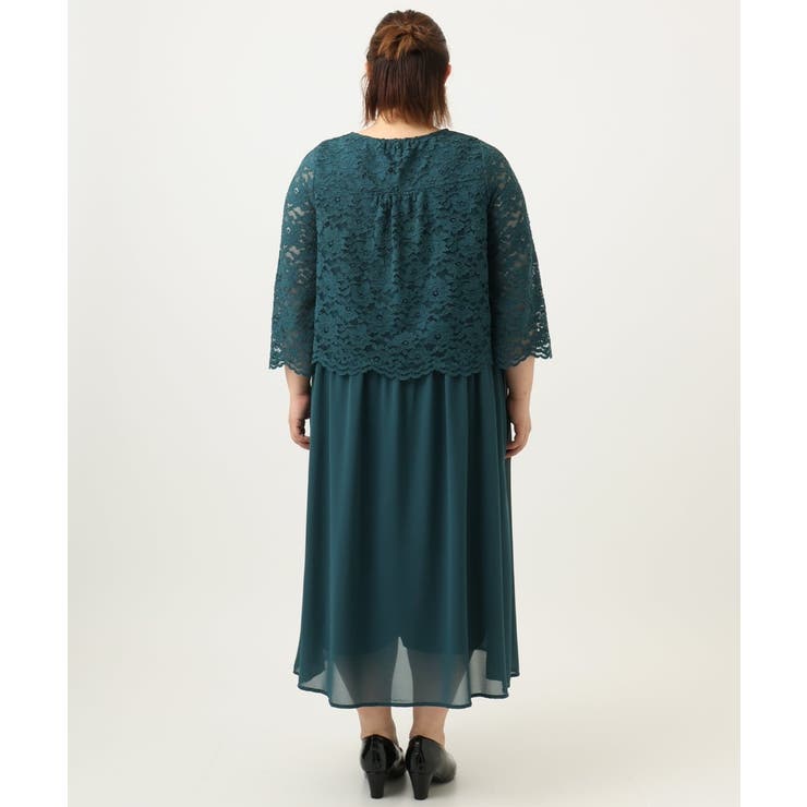 【大きいサイズ】スカラレースワンピース | eur3 | 詳細画像5 