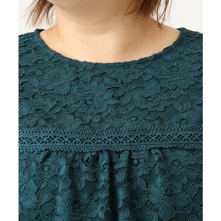 【大きいサイズ】スカラレースワンピース | eur3 | 詳細画像8 