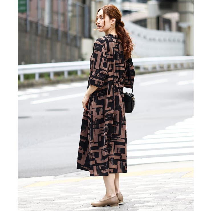 【大きいサイズ/LAVEANGE×eur3】タックワンピース | eur3 | 詳細画像7 