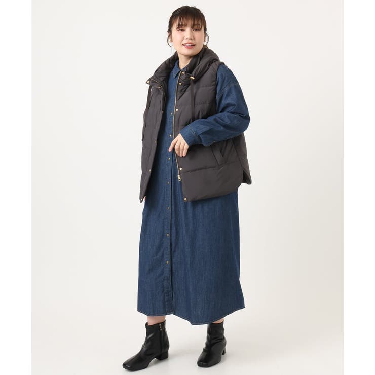 【大きいサイズ】ロングシャツワンピース | eur3 | 詳細画像7 