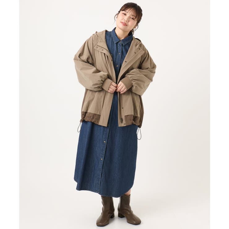 【大きいサイズ】ロングシャツワンピース | eur3 | 詳細画像8 