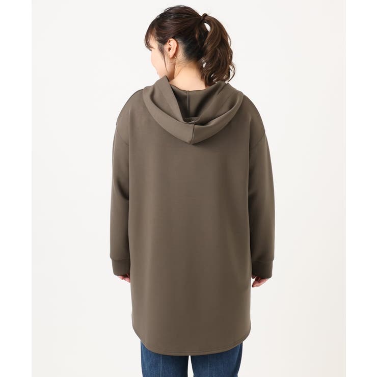 【大きいサイズ】レースアップダンボールフーディー | eur3 | 詳細画像9 