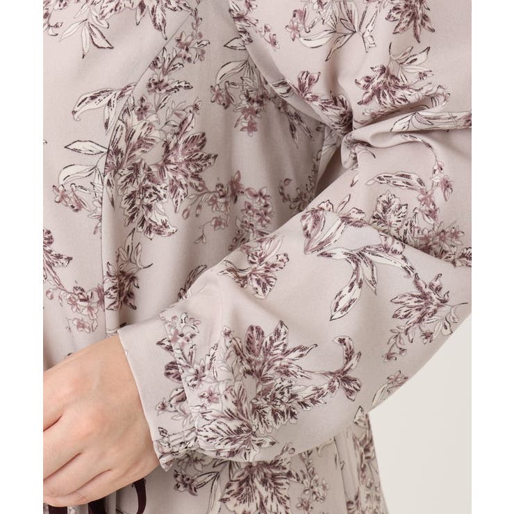 【大きいサイズ】プリント花柄ワンピース | eur3 | 詳細画像11 