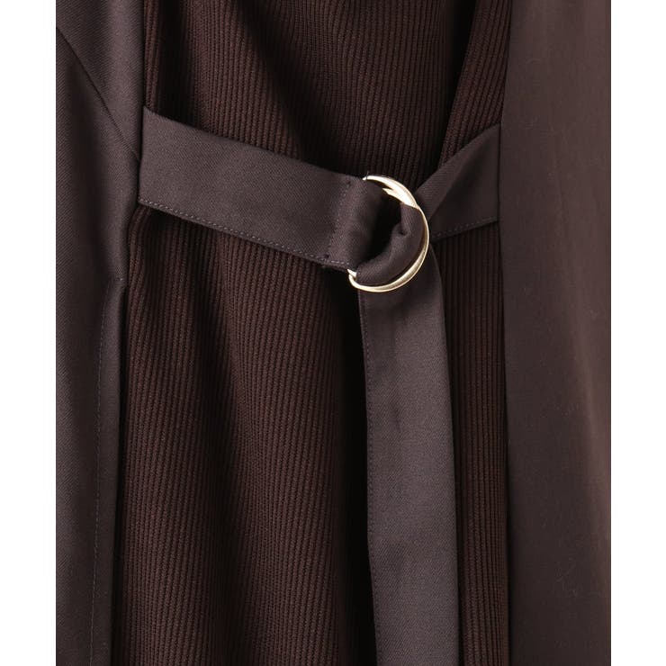 【大きいサイズ】サイドリブジャンパースカート | eur3 | 詳細画像13 