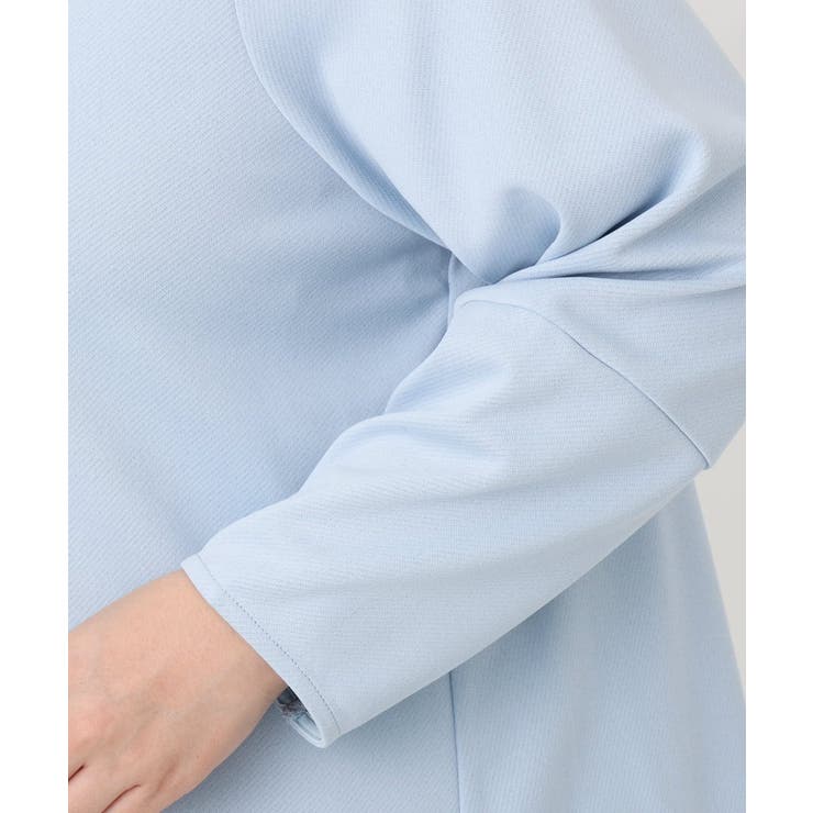 【大きいサイズ】コクーンスリーブバックフレアトップス | eur3 | 詳細画像8 