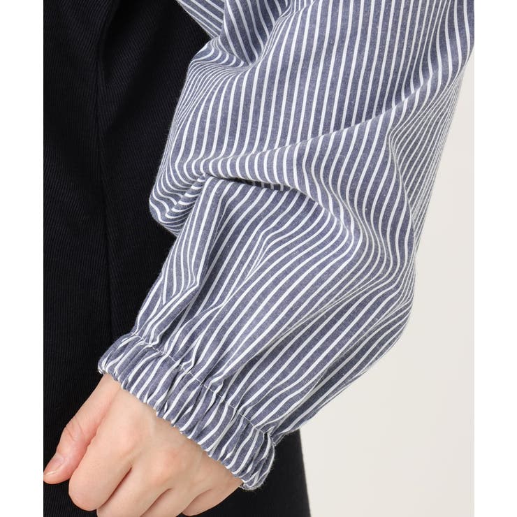 【大きいサイズ】異素材チュニック | eur3 | 詳細画像17 