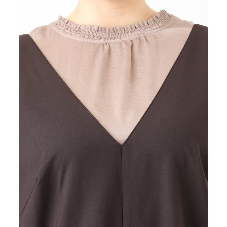 【大きいサイズ】Vネックサロペット | eur3 | 詳細画像12 