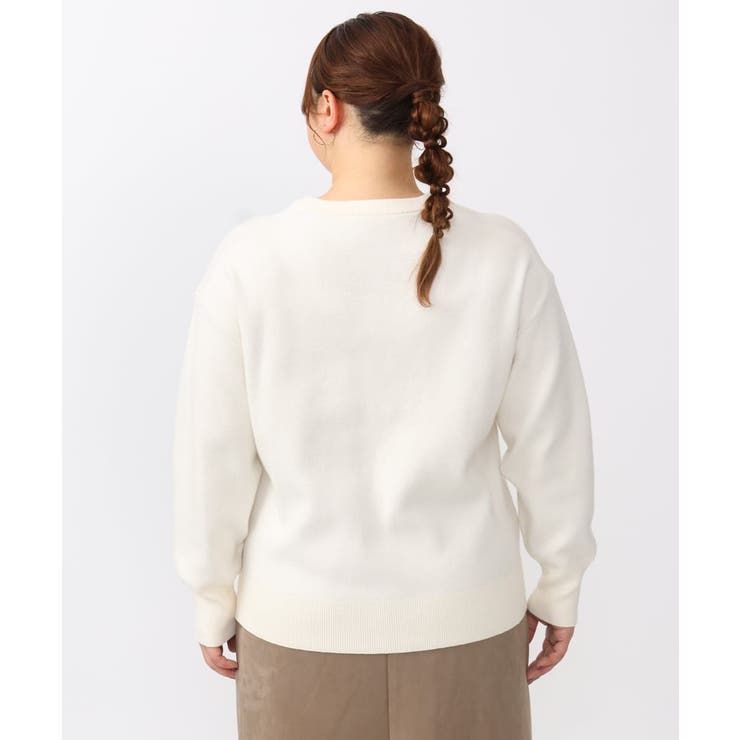 【大きいサイズ/a.v.v×eur3】ロゴニット | eur3 | 詳細画像12 