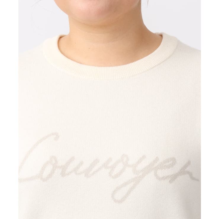 【大きいサイズ/a.v.v×eur3】ロゴニット | eur3 | 詳細画像14 