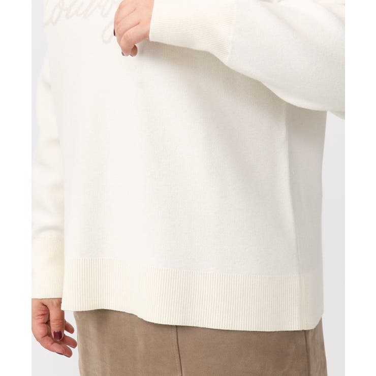 【大きいサイズ/a.v.v×eur3】ロゴニット | eur3 | 詳細画像16 