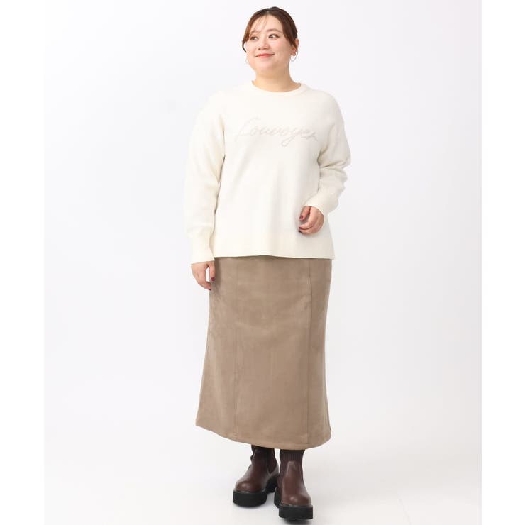 【大きいサイズ/a.v.v×eur3】ロゴニット | eur3 | 詳細画像18 
