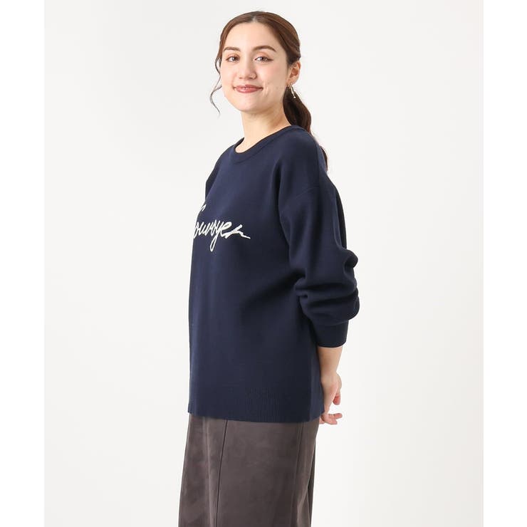 【大きいサイズ/a.v.v×eur3】ロゴニット | eur3 | 詳細画像2 