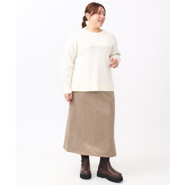 【大きいサイズ/a.v.v×eur3】ロゴニット | eur3 | 詳細画像20 