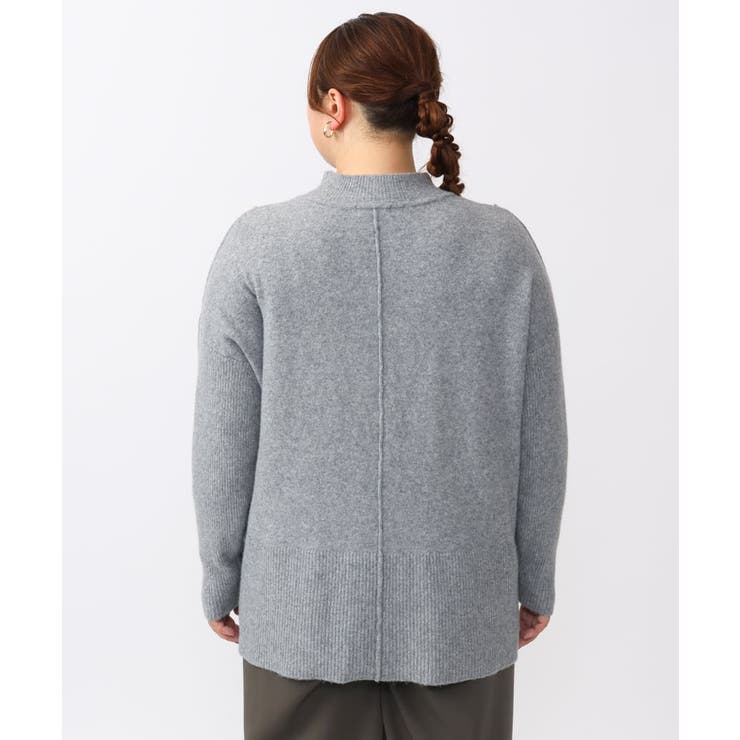 【大きいサイズ】ボトルネックニット | eur3 | 詳細画像10 