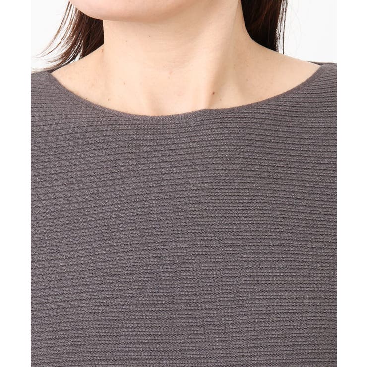 【大きいサイズ】サイドスリットカラーニット | eur3 | 詳細画像25 