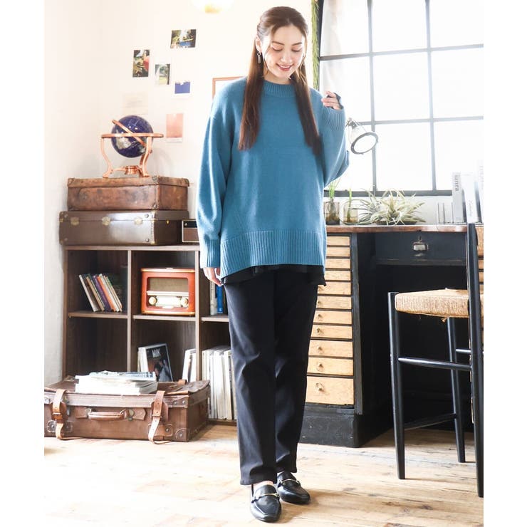 【大きいサイズ】ゆるシルエットニット | eur3 | 詳細画像17 