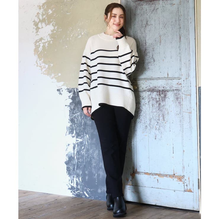 【大きいサイズ】ゆるシルエットニット | eur3 | 詳細画像18 