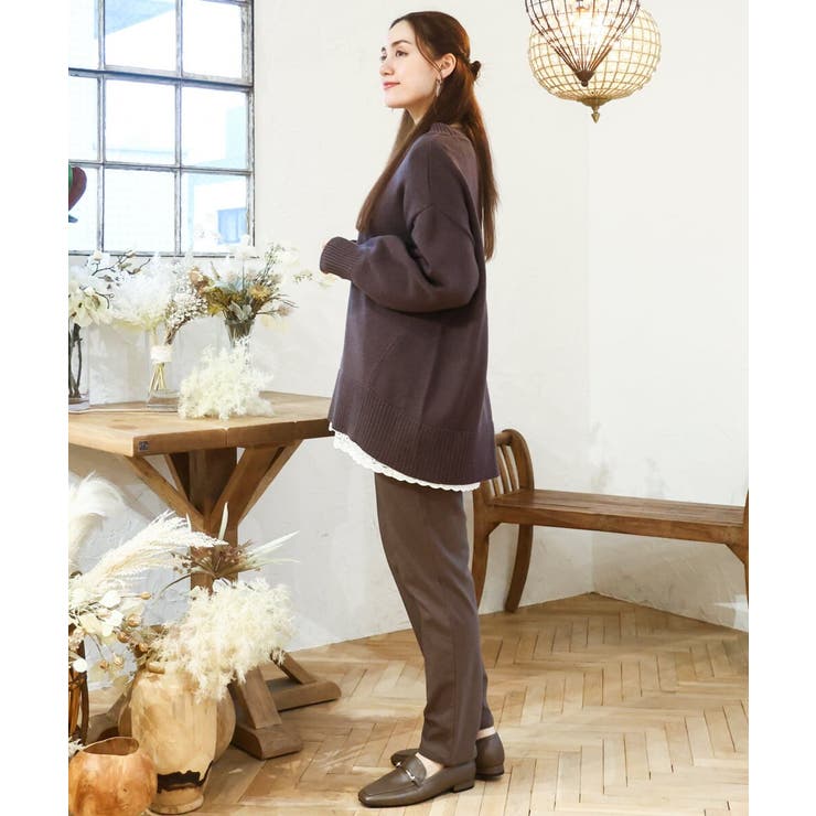【大きいサイズ】ゆるシルエットニット | eur3 | 詳細画像22 