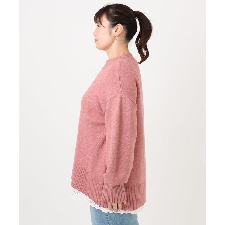 【大きいサイズ】ゆるシルエットニット | eur3 | 詳細画像5 