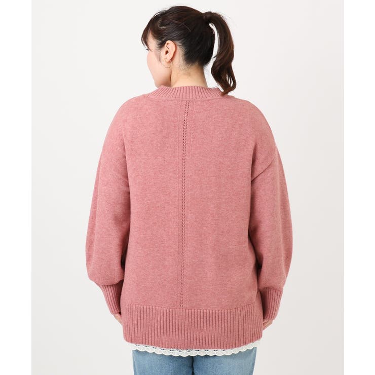 【大きいサイズ】ゆるシルエットニット | eur3 | 詳細画像6 