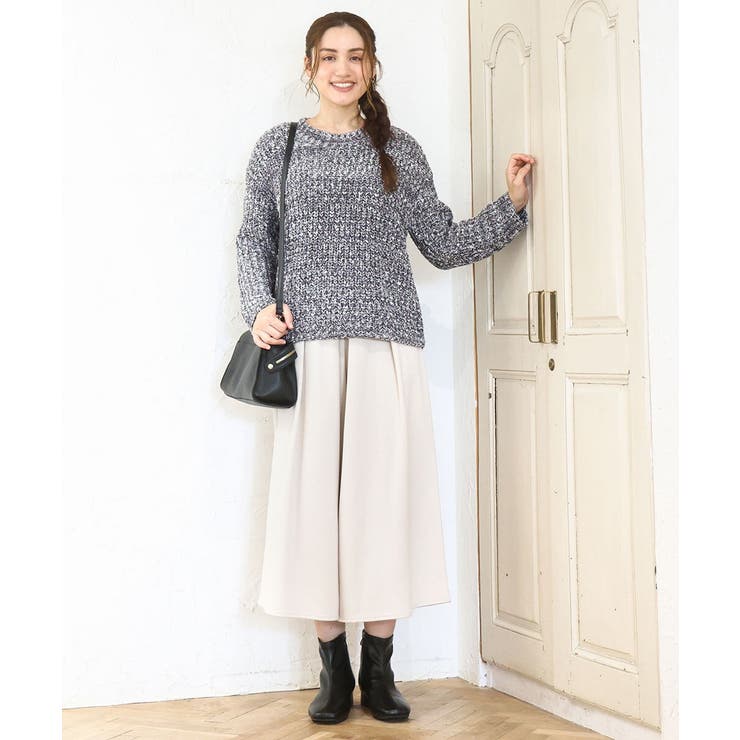 【大きいサイズ】ミックスカラーラメニット | eur3 | 詳細画像14 