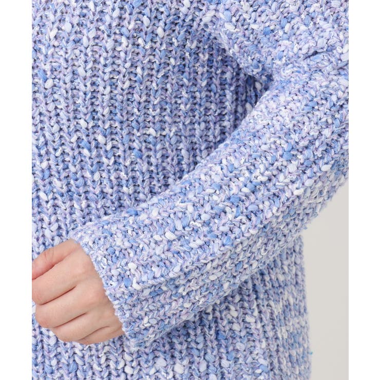 【大きいサイズ】ミックスカラーラメニット | eur3 | 詳細画像9 