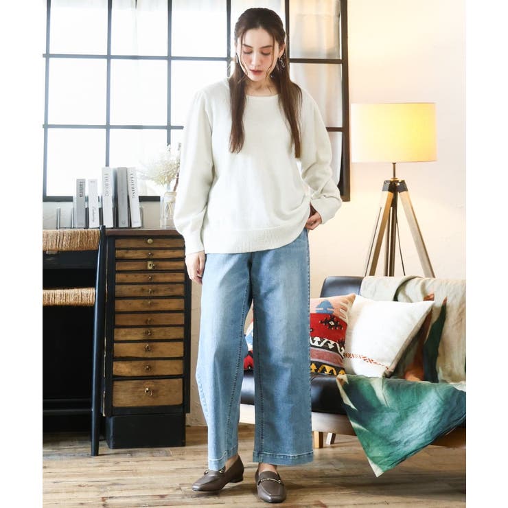 【大きいサイズ/a.v.v×eur3】ラメスパンコールニット | eur3 | 詳細画像10 