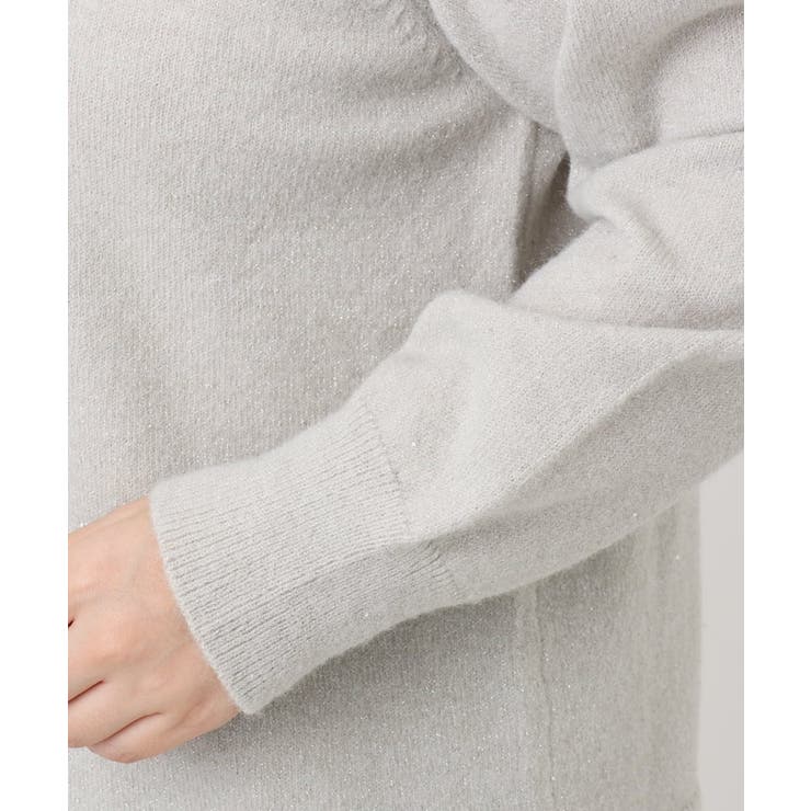 【大きいサイズ/a.v.v×eur3】ラメスパンコールニット | eur3 | 詳細画像12 