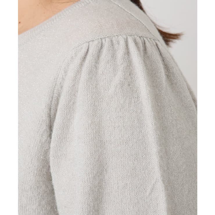 【大きいサイズ/a.v.v×eur3】ラメスパンコールニット | eur3 | 詳細画像15 