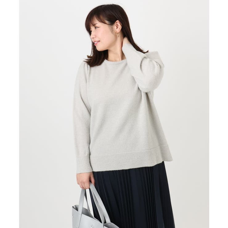 【大きいサイズ/a.v.v×eur3】ラメスパンコールニット | eur3 | 詳細画像17 