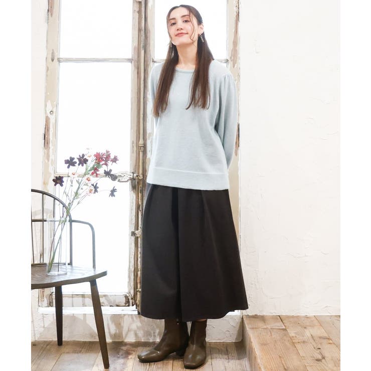 【大きいサイズ/a.v.v×eur3】ラメスパンコールニット | eur3 | 詳細画像2 