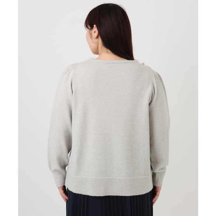 【大きいサイズ/a.v.v×eur3】ラメスパンコールニット | eur3 | 詳細画像21 