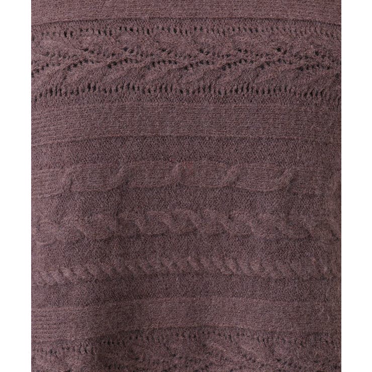 【大きいサイズ】ケーブルニット | eur3 | 詳細画像18 