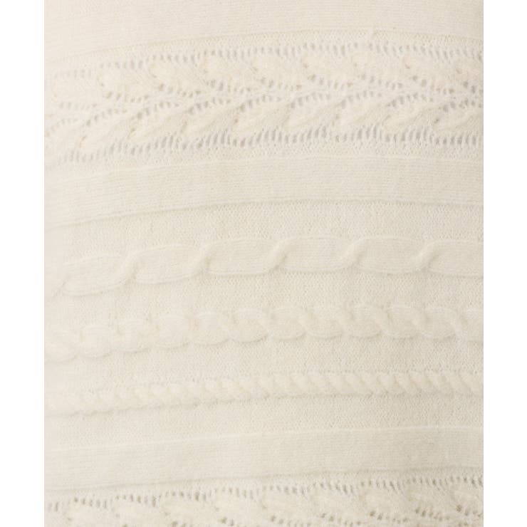 【大きいサイズ】ケーブルニット | eur3 | 詳細画像8 