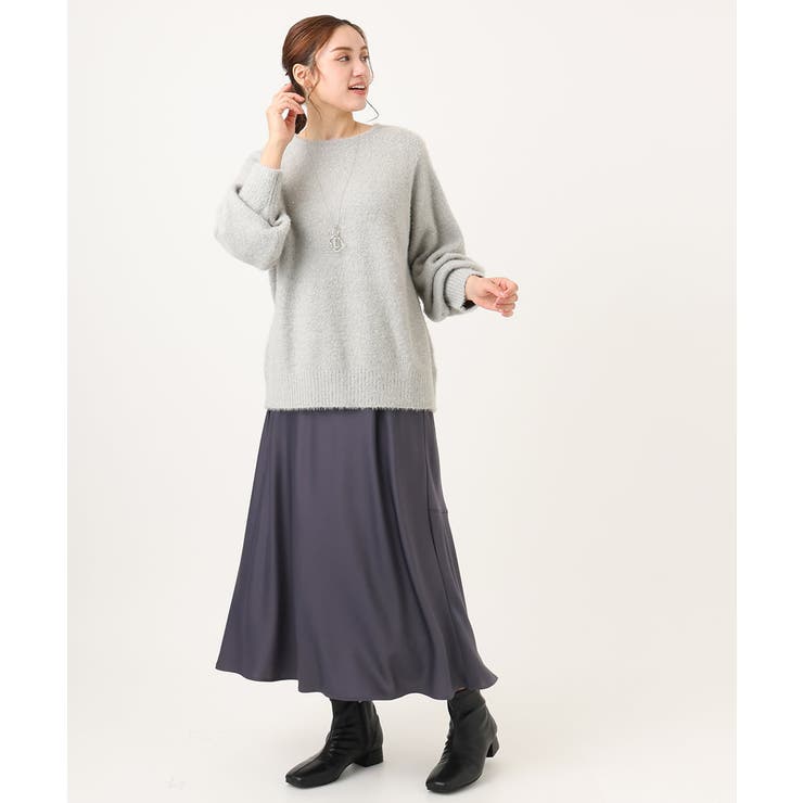 【大きいサイズ】スパンコールシャギーニット | eur3 | 詳細画像17 