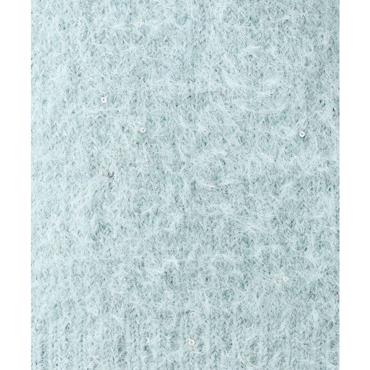 【大きいサイズ】スパンコールシャギーニット | eur3 | 詳細画像8 