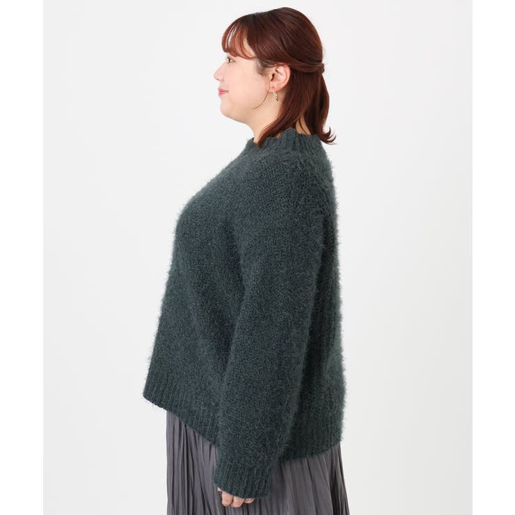 【大きいサイズ】バスケットモールニット | eur3 | 詳細画像17 