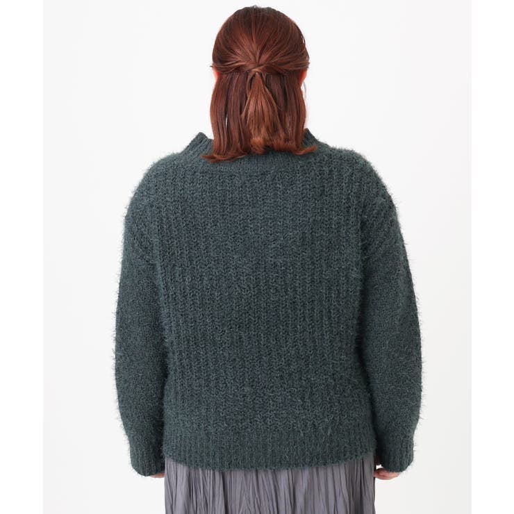 【大きいサイズ】バスケットモールニット | eur3 | 詳細画像18 